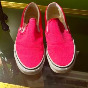 Vans Women’s 8 Neon Pink